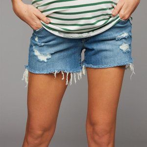 Joe's Jeans Destructed Maternity Shorts - Size 29